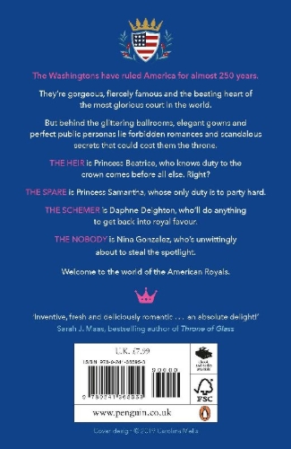 Buchcover und Innenansicht für das Buch: American Royals
