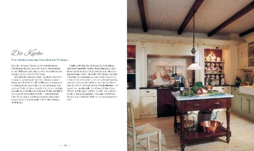 Buchcover und Innenansicht für das Buch: British Living: eine Hommage an den englischen Landhauslook
