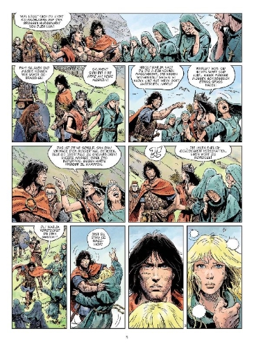 Buchcover und Innenansicht für das Buch: Thorgal Saga: Shaïgan
