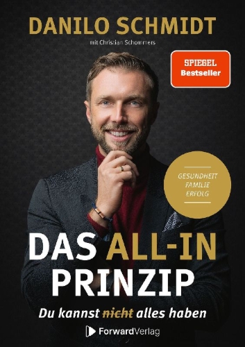 Buchcover und Innenansicht für das Buch: Das All-In Prinzip