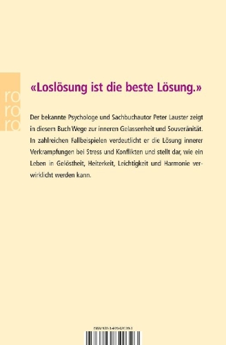 Buchcover und Innenansicht für das Buch: Wege zur Gelassenheit