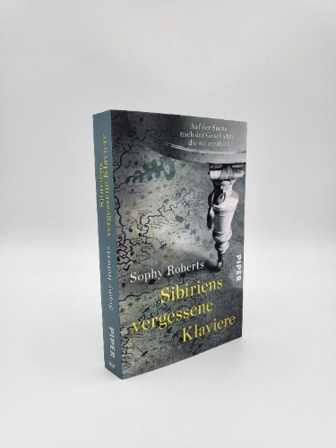 Buchcover und Innenansicht für das Buch: Sibiriens vergessene Klaviere