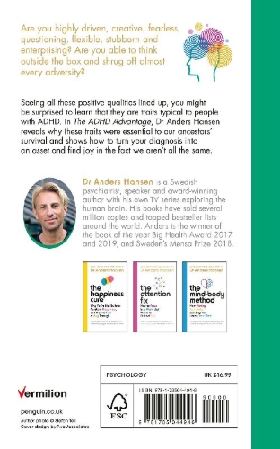 Buchcover und Innenansicht für das Buch: The ADHD Advantage