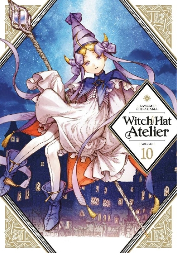 Buchcover und Innenansicht für das Buch: Witch Hat Atelier 10