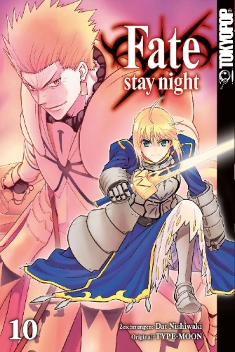 Buchcover und Innenansicht für das Buch: FATE/Stay Night 10
