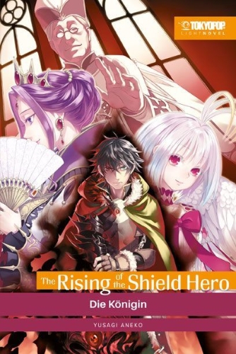 Buchcover und Innenansicht für das Buch: The Rising of the Shield Hero Light Novel 04