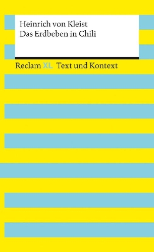 Buchcover und Innenansicht für das Buch: Das Erdbeben in Chili. Textausgabe mit Kommentar und Materialien