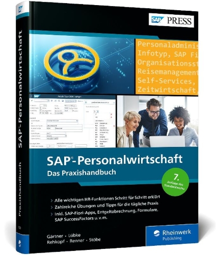 Buchcover und Innenansicht für das Buch: SAP-Personalwirtschaft