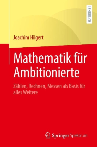 Buchcover und Innenansicht für das Buch: Mathematik für Ambitionierte