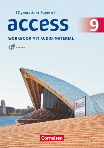 Buchcover und Innenansicht für das Buch: Access 9. Jahrgangsstufe - Bayern - Workbook mit Audios online