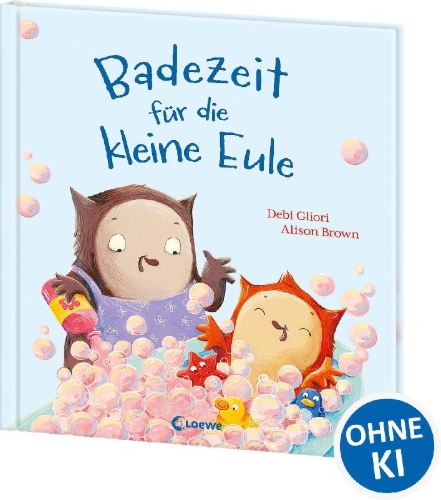 Buchcover und Innenansicht für das Buch: Little Owl's Bathtime