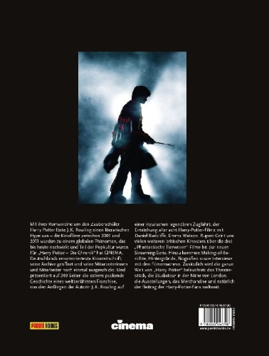 Buchcover und Innenansicht für das Buch: Cinema präsentiert: Harry Potter - Die Chronik (Erweiterte Neuausgabe)