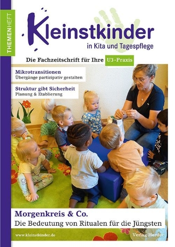 Buchcover und Innenansicht für das Buch: Morgenkreis & Co. - Die Bedeutung von Ritualen für die Jüngsten