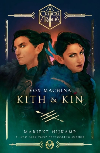 Buchcover und Innenansicht für das Buch: Critical Role: Vox Machina - Kith & Kin