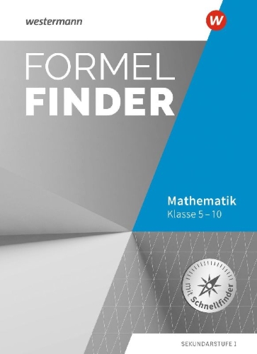 Buchcover und Innenansicht für das Buch: Formelfinder. Formelsammlung Mathematik