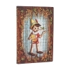 Buchcover und Innenansicht für das Buch: 12-Monatskalender 2027 Carlo Collodi, Pinocchio Mini Horizontal