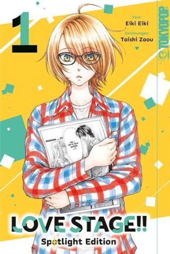 Buchcover und Innenansicht für das Buch: LOVE STAGE!! Spotlight Edition 01
