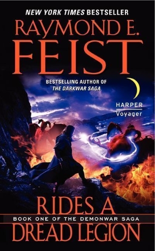 Buchcover und Innenansicht für das Buch: Rides a Dread Legion