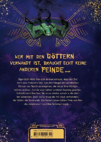 Buchcover und Innenansicht für das Buch: Dawn of the Jaguar