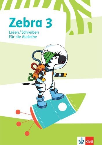 Buchcover und Innenansicht für das Buch: Zebra 3. Heft Lesen/Schreiben ausleihfähig Klasse 3