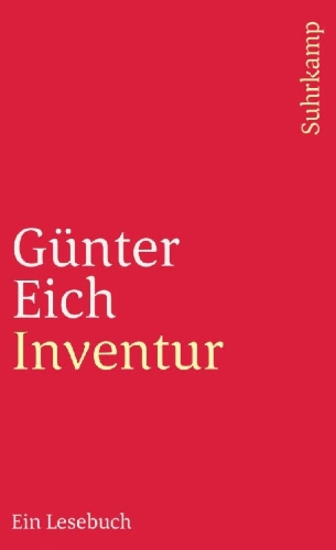 Buchcover und Innenansicht für das Buch: Inventur