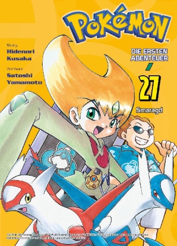 Buchcover und Innenansicht für das Buch: Pokémon - Die ersten Abenteuer
