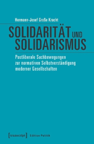 Buchcover und Innenansicht für das Buch: Solidarität und Solidarismus
