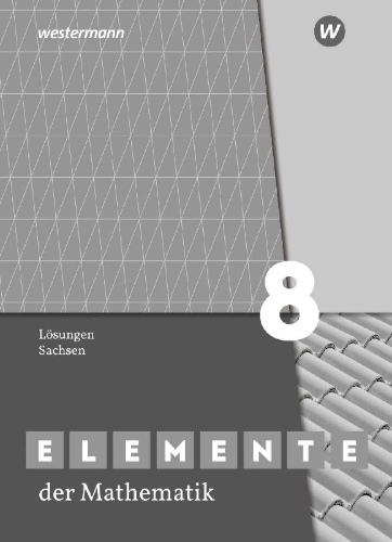 Buchcover und Innenansicht für das Buch: Elemente der Mathematik SI 8. Lösungn. Sachsen