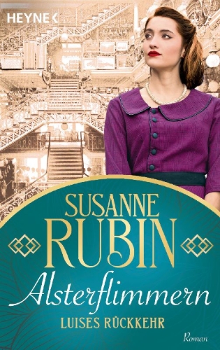 Buchcover und Innenansicht für das Buch: Alsterflimmern. Luises Rückkehr