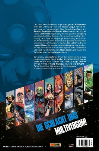 Buchcover und Innenansicht für das Buch: Justice League #19-#39, Year of the Villain (I)