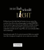 Buchcover und Innenansicht für das Buch: Was bleibt, ist Licht. Mini-Ausgabe