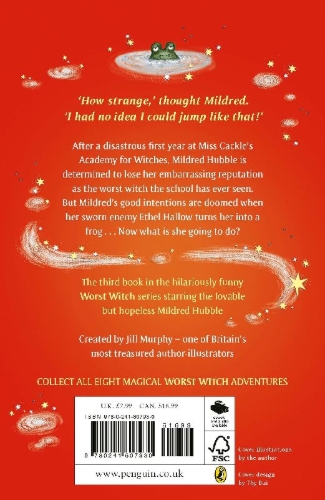 Buchcover und Innenansicht für das Buch: A Bad Spell for the Worst Witch