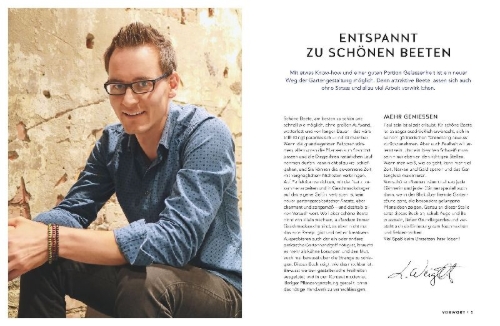 Buchcover und Innenansicht für das Buch: Schöne Beete für Faule