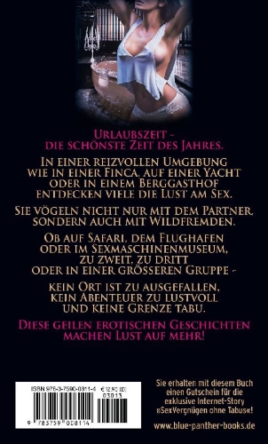 Buchcover und Innenansicht für das Buch: Wollüstiger UrlaubsSex | Erotische Geschichten