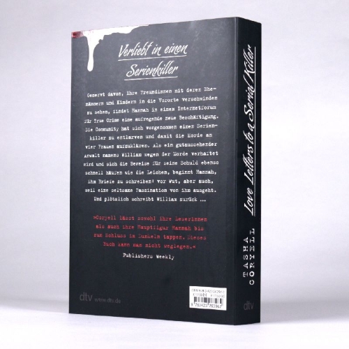 Buchcover und Innenansicht für das Buch: Love Letters to a Serial Killer