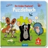 Buchcover und Innenansicht für das Buch: Trötsch Der kleine Maulwurf Puzzlebuch mit 4 Puzzle Maulwurf