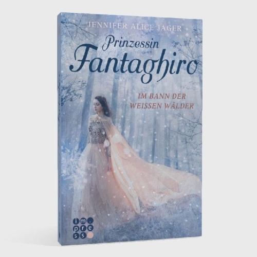 Buchcover und Innenansicht für das Buch: Prinzessin Fantaghiro. Im Bann der Weißen Wälder