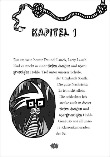 Buchcover und Innenansicht für das Buch: Squidge Dibley Destroys the School (3)