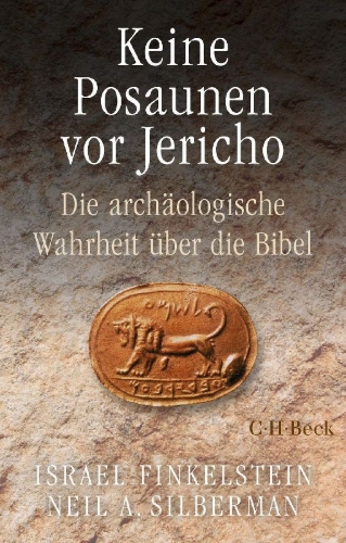 Buchcover und Innenansicht für das Buch: The Bible Unearthed. Archaeology's New Vision of Ancient Israel and the Origin of Its Sacred Texts