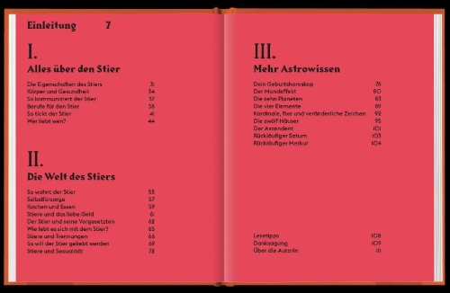 Buchcover und Innenansicht für das Buch: SEEING STARS Taurus