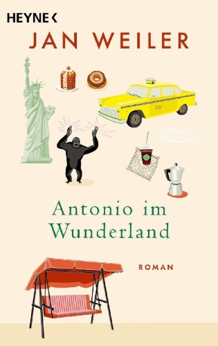 Buchcover und Innenansicht für das Buch: Antonio im Wunderland