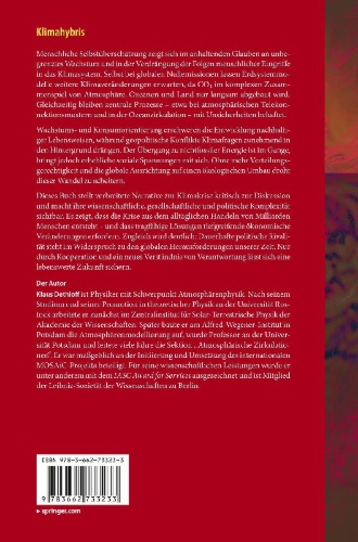 Buchcover und Innenansicht für das Buch: Klimahybris