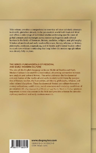Buchcover und Innenansicht für das Buch: Globalism in the Middle Ages and the Early Modern Age