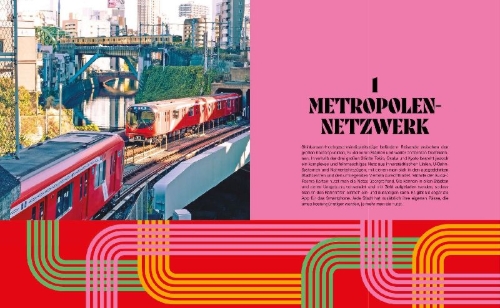 Buchcover und Innenansicht für das Buch: Train Japan Travel