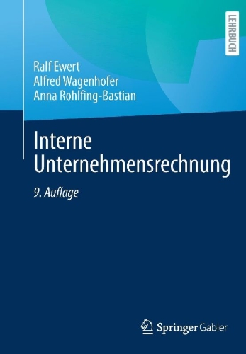 Buchcover und Innenansicht für das Buch: Interne Unternehmensrechnung