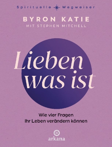 Buchcover und Innenansicht für das Buch: Loving what is