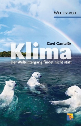 Buchcover und Innenansicht für das Buch: Klima - Der Weltuntergang findet nicht statt