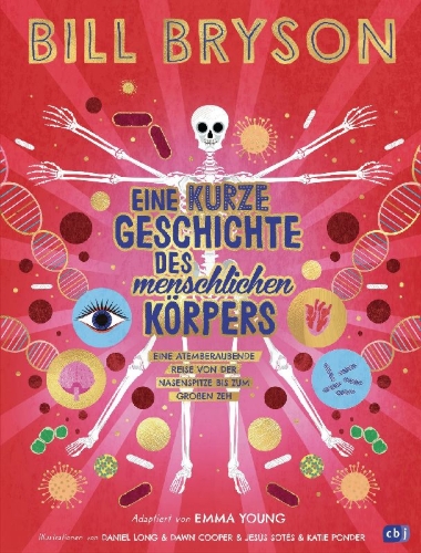 Buchcover und Innenansicht für das Buch: A Short Journey through the Human Body