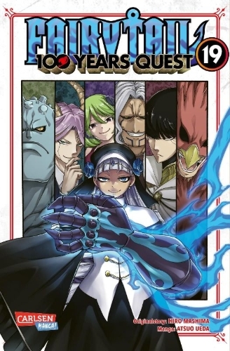 Buchcover und Innenansicht für das Buch: Fairy Tail: 100 Years Quest
