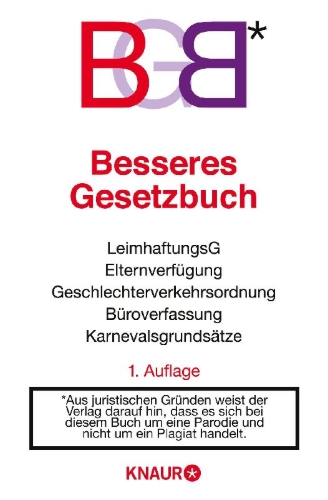 Buchcover und Innenansicht für das Buch: BGB